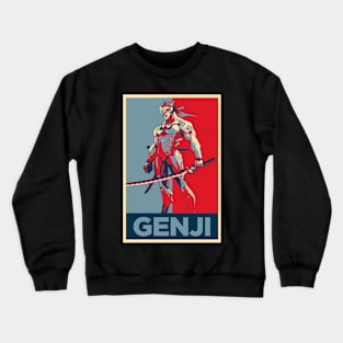 Genji Poster Crewneck Sweatshirt